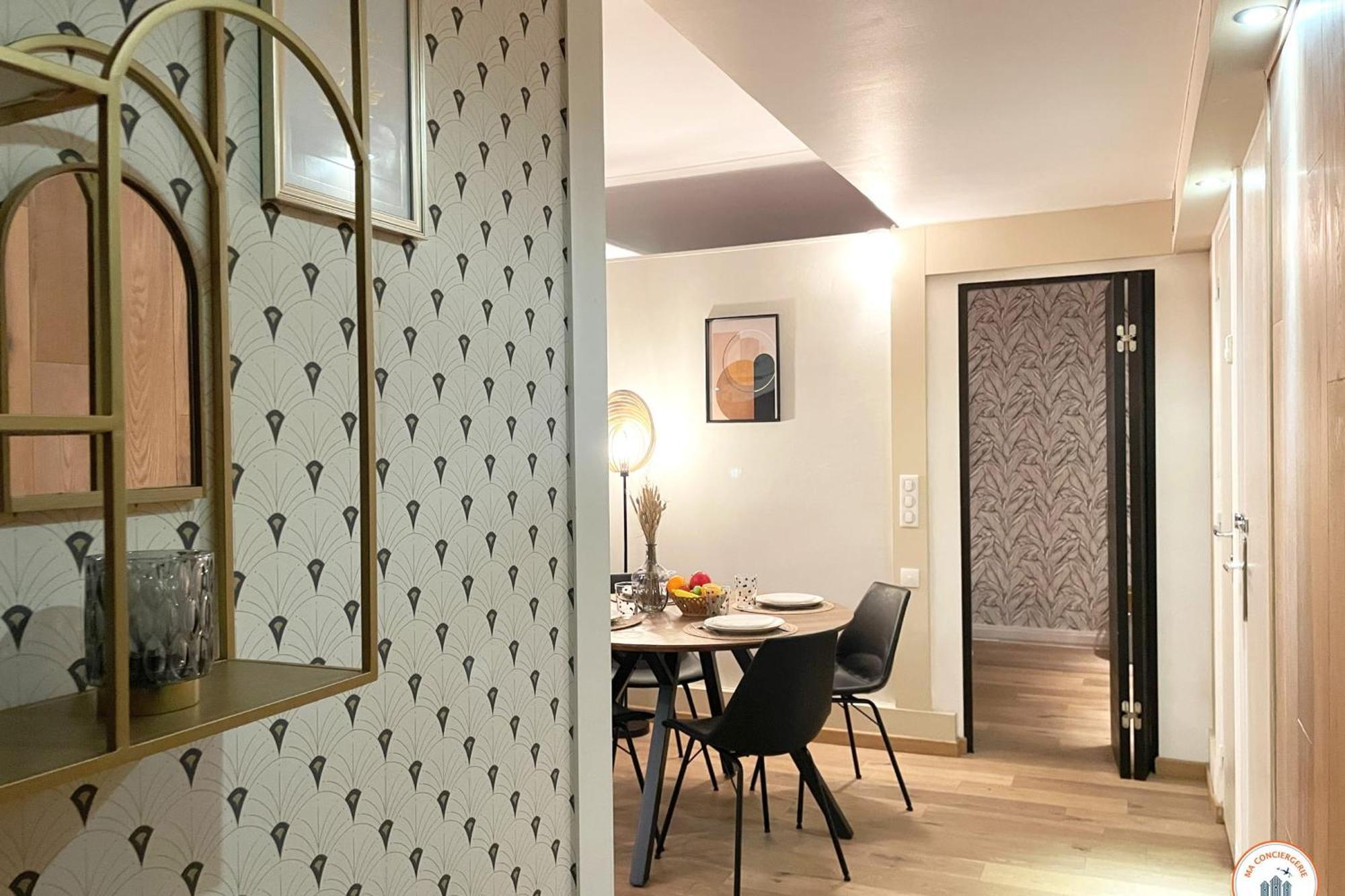 Апартаменты Bienvenue Au Chillou - Parking - Terrasse Гавр Экстерьер фото